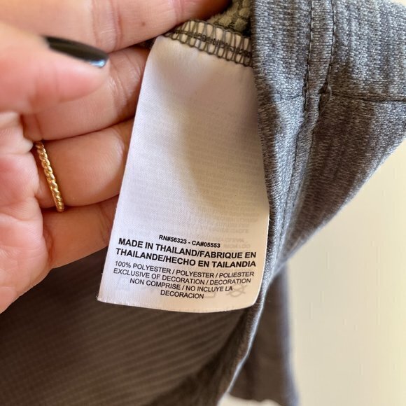 Nike Pacer Plus Dri- Fit Half Zip Running Top Soulcycle 929485-036 Size S GRAY - Picture 4 of 7